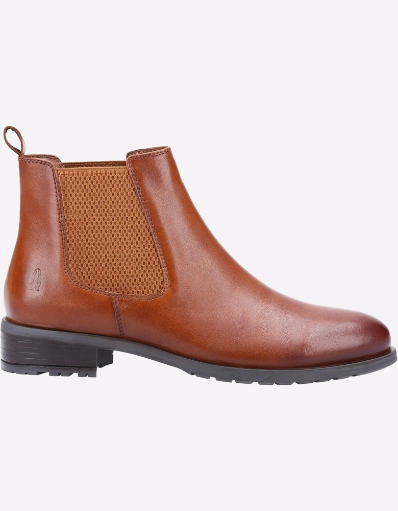 Hush Puppies Sammie Memory Foam Womens Ankle Boots Tan