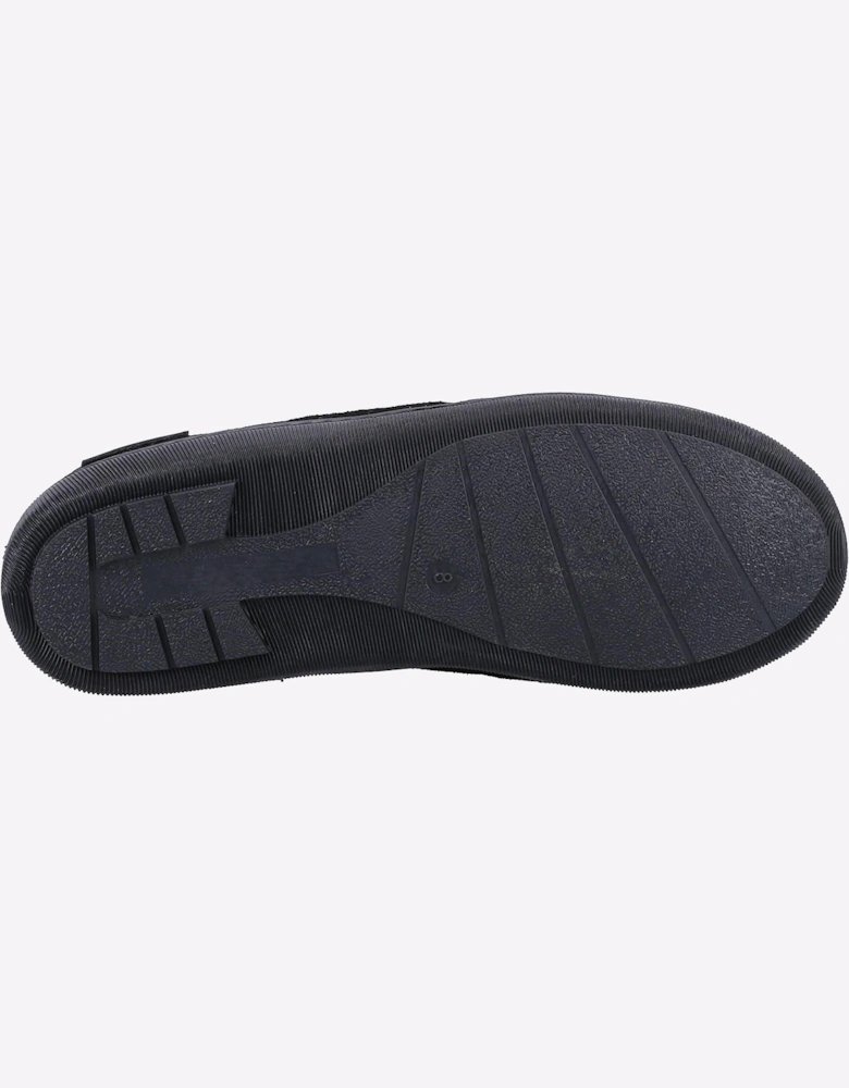 Hush Puppies Ashton Memory Foam Mens Slippers Black