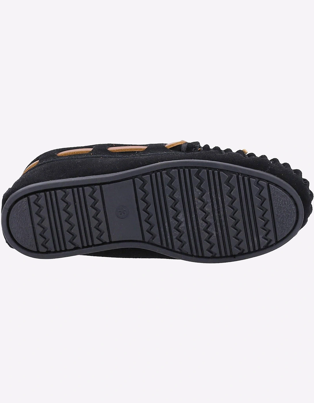 Hush Puppies Addison Memory Foam Junior Slippers Black