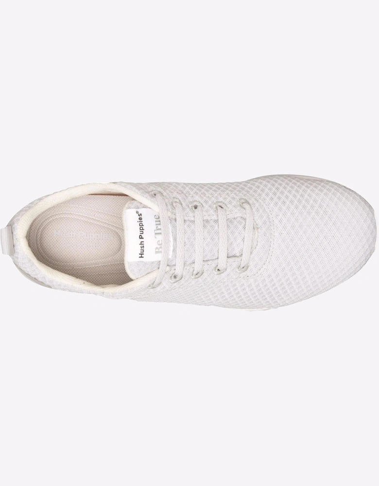Hush Puppies Good Shoe Lace Womens Trainers Grey