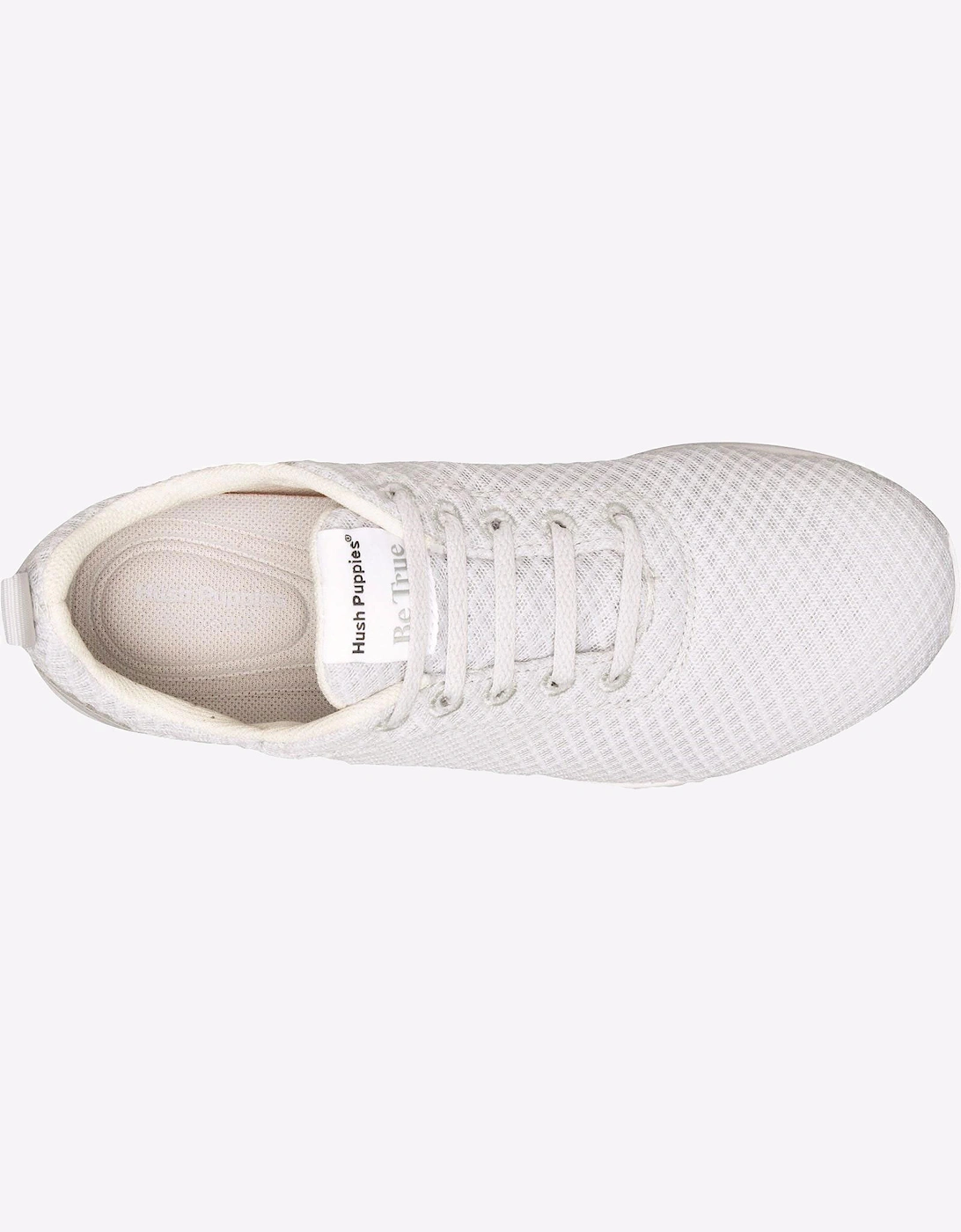 Hush Puppies Good Shoe Lace Womens Trainers Grey
