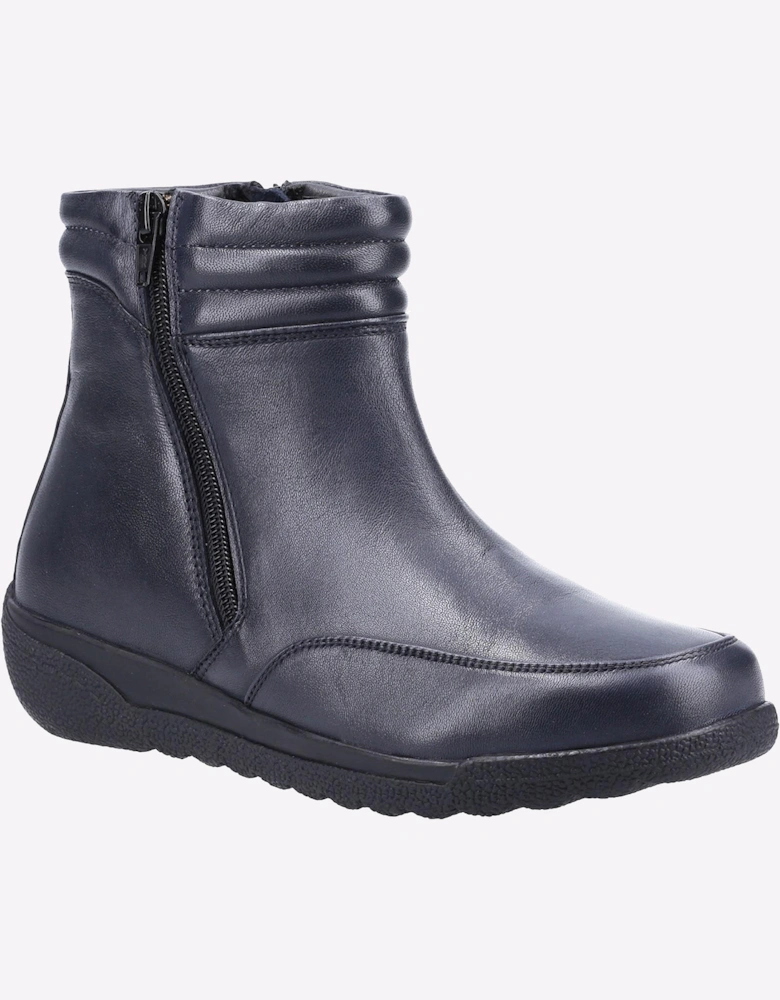 Fleet & Foster Morocco Wide Fit Boot Womens Navy