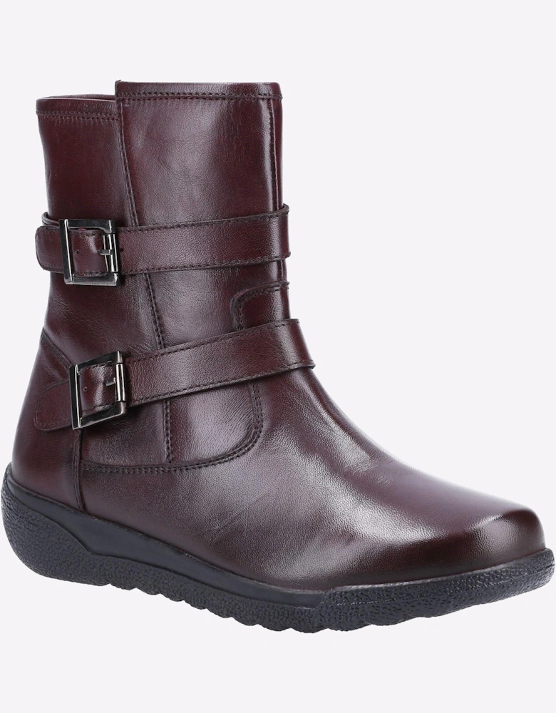 Fleet & Foster Zambia Wide Fit Womens Boots Bordo