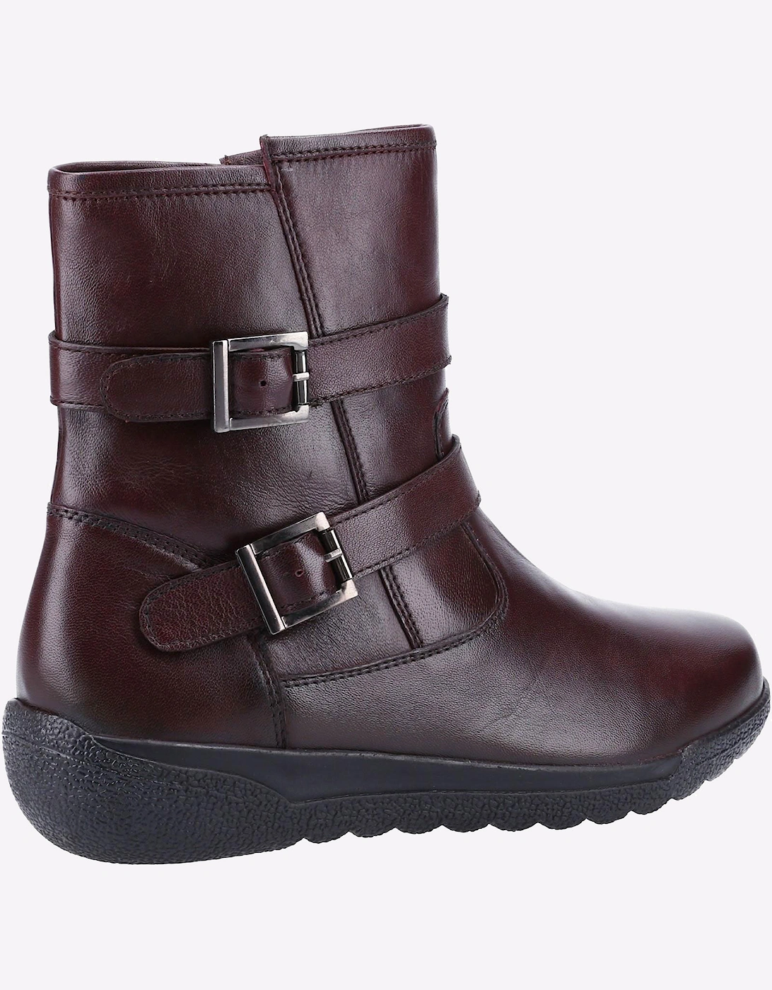 Fleet & Foster Zambia Wide Fit Womens Boots Bordo