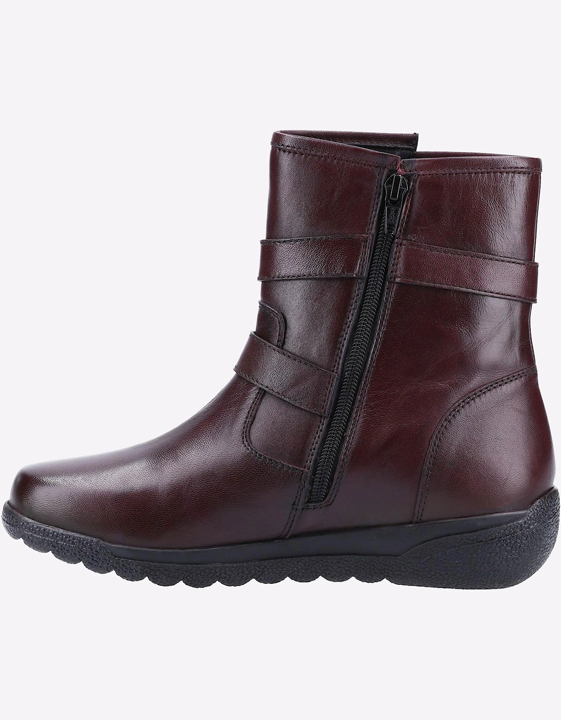 Fleet & Foster Zambia Wide Fit Womens Boots Bordo