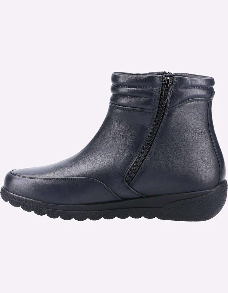 Fleet & Foster Morocco Wide Fit Boot Womens Navy