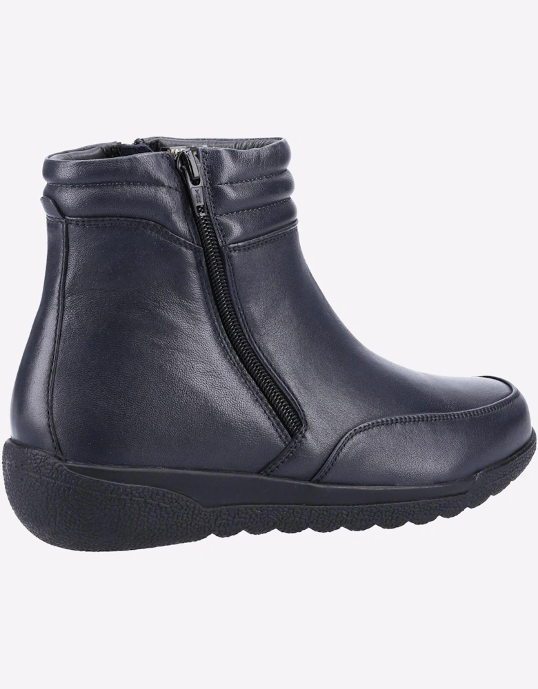 Fleet & Foster Morocco Wide Fit Boot Womens Navy