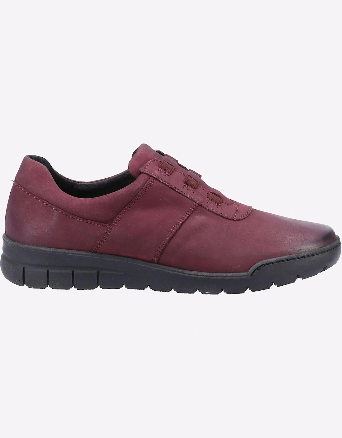 Fleet & Foster Cristianos Memory Foam Shoe Womens Burgundy / Black