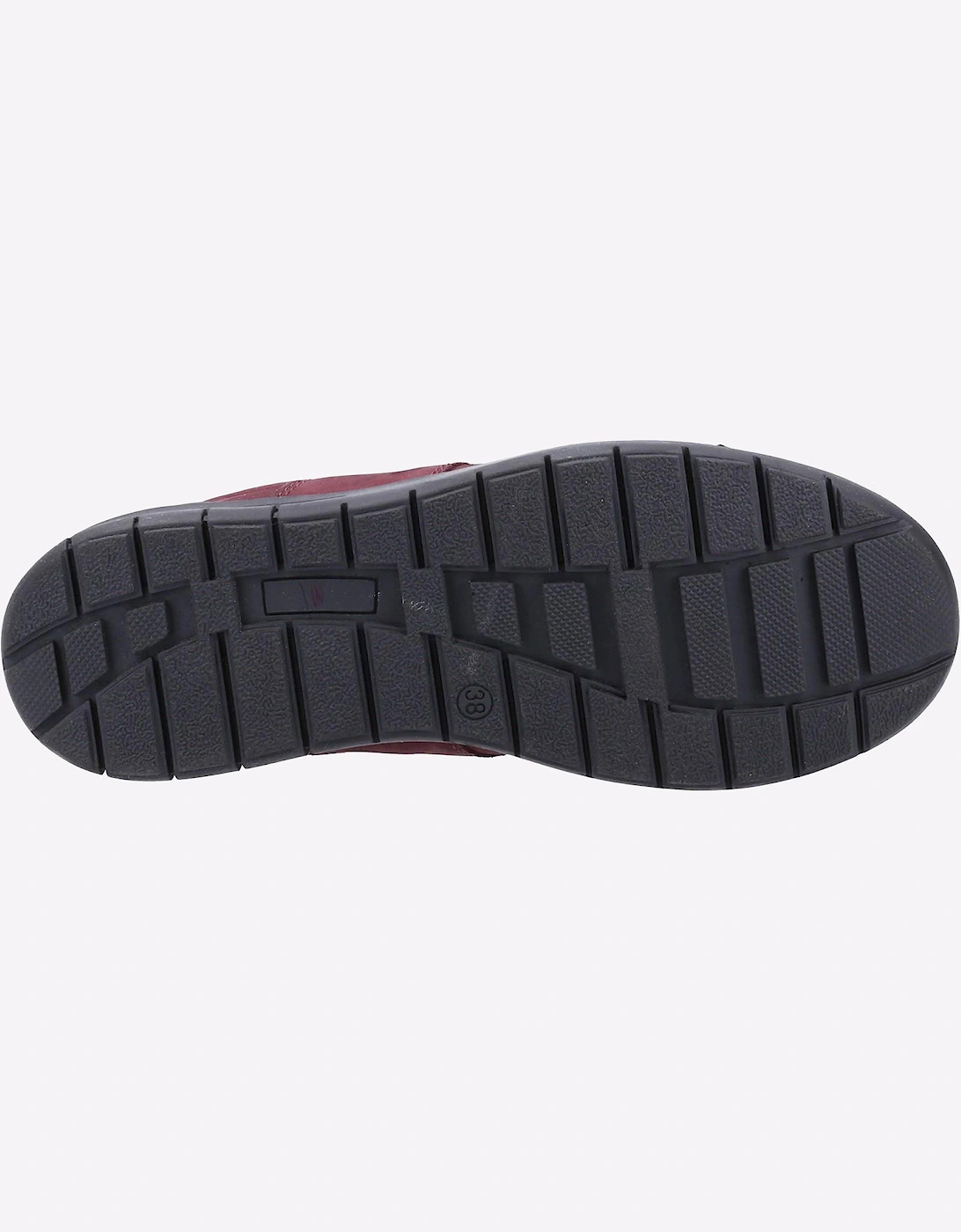 Fleet & Foster Cristianos Memory Foam Shoe Womens Burgundy / Black