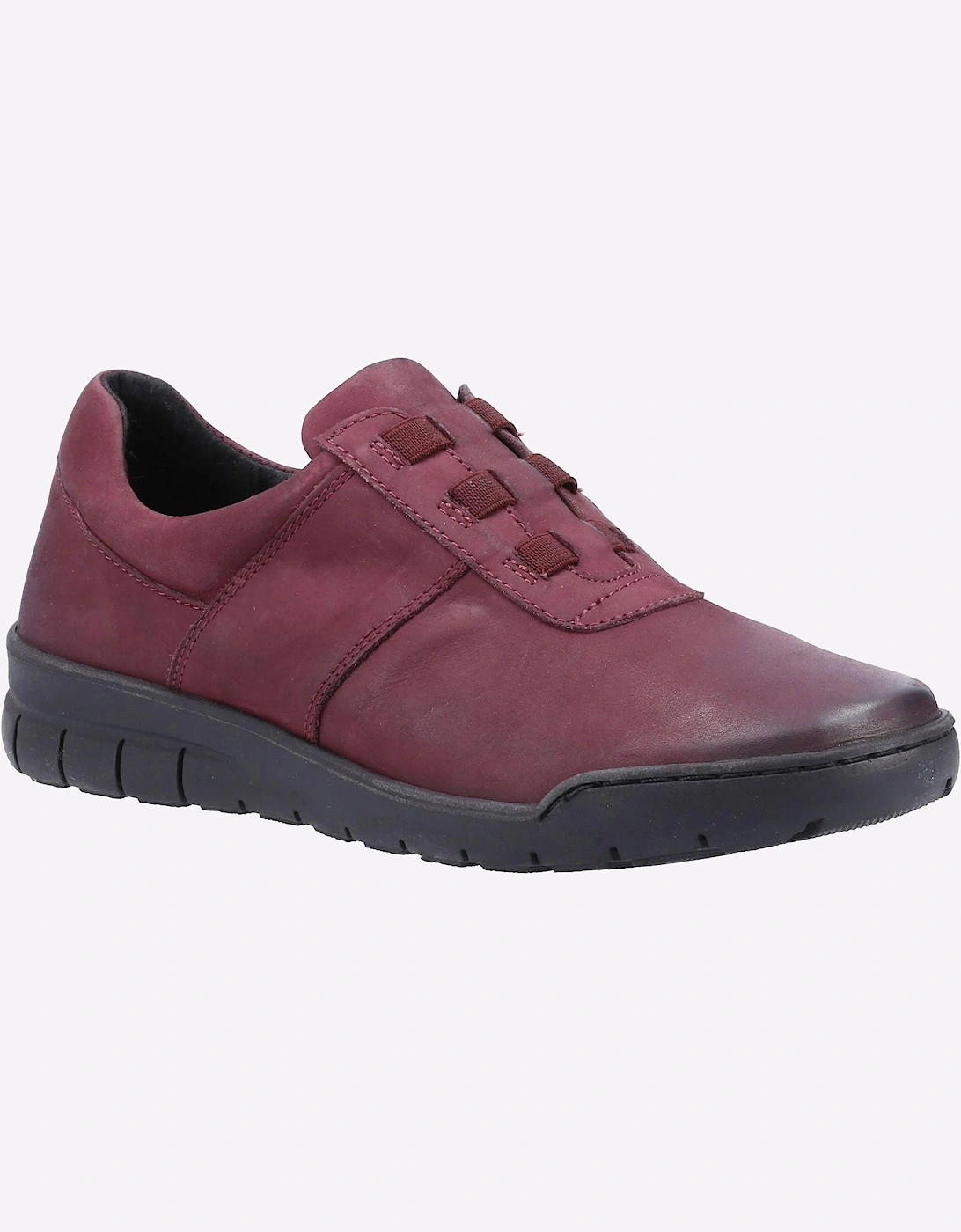 Fleet & Foster Cristianos Memory Foam Shoe Womens Burgundy / Black