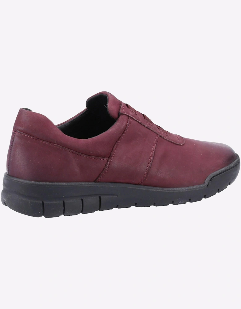 Fleet & Foster Cristianos Memory Foam Shoe Womens Burgundy / Black