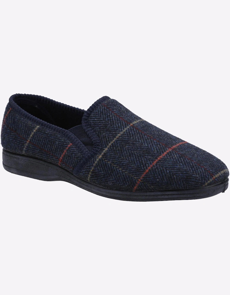 Fleet & Foster Mitchell Slipper Mens Navy
