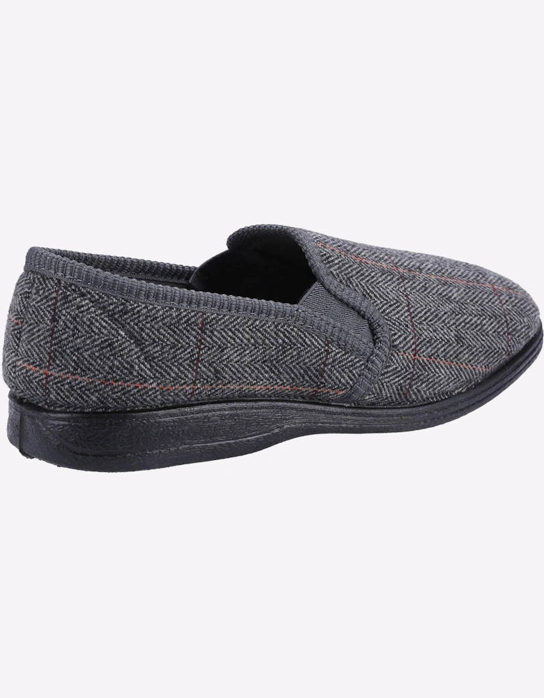 Fleet & Foster Mitchell Slipper Mens Grey