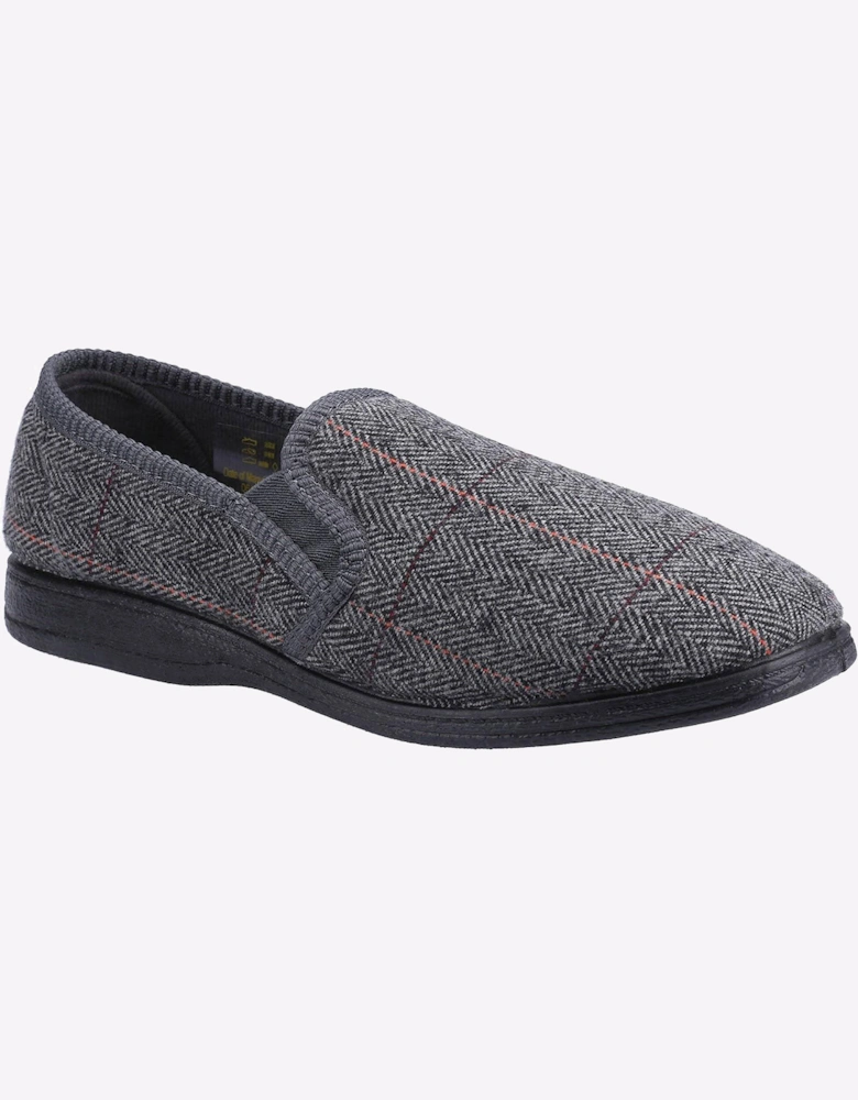 Fleet & Foster Mitchell Slipper Mens Grey