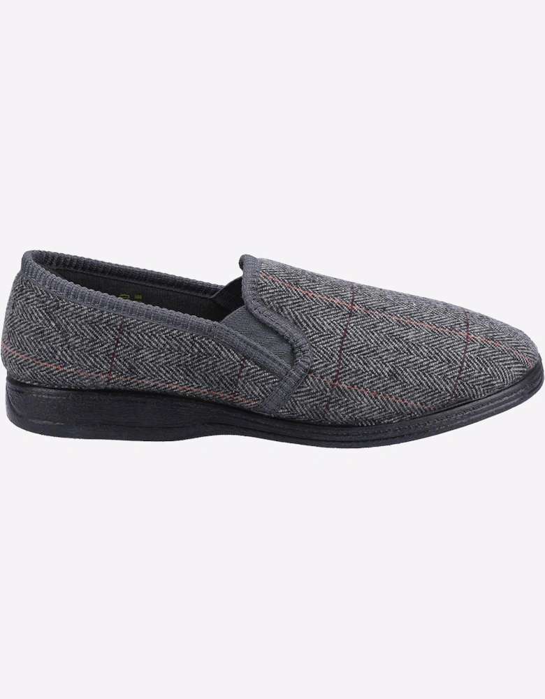 Fleet & Foster Mitchell Slipper Mens Grey