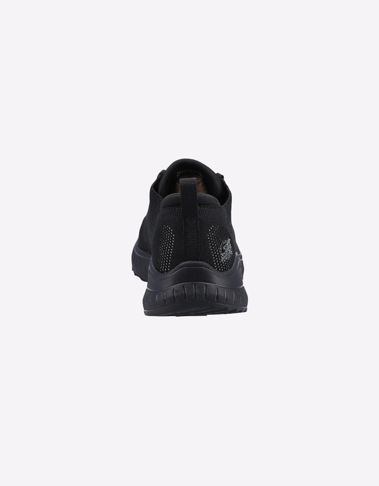 Skechers BOBS Squad Chaos Womens Memory Foam Shoes Black