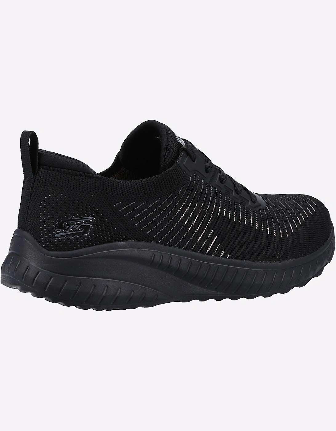 Skechers BOBS Squad Chaos Womens Memory Foam Shoes Black
