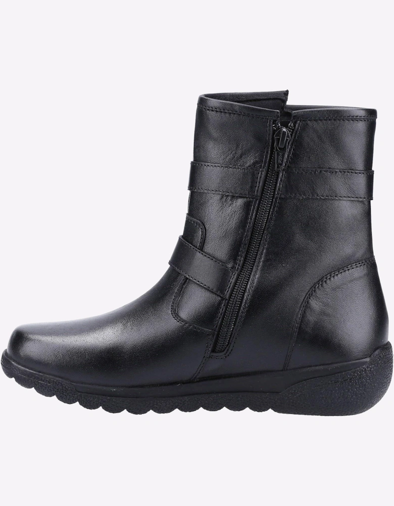 Fleet & Foster Zambia Wide Fit Boots Womens Black