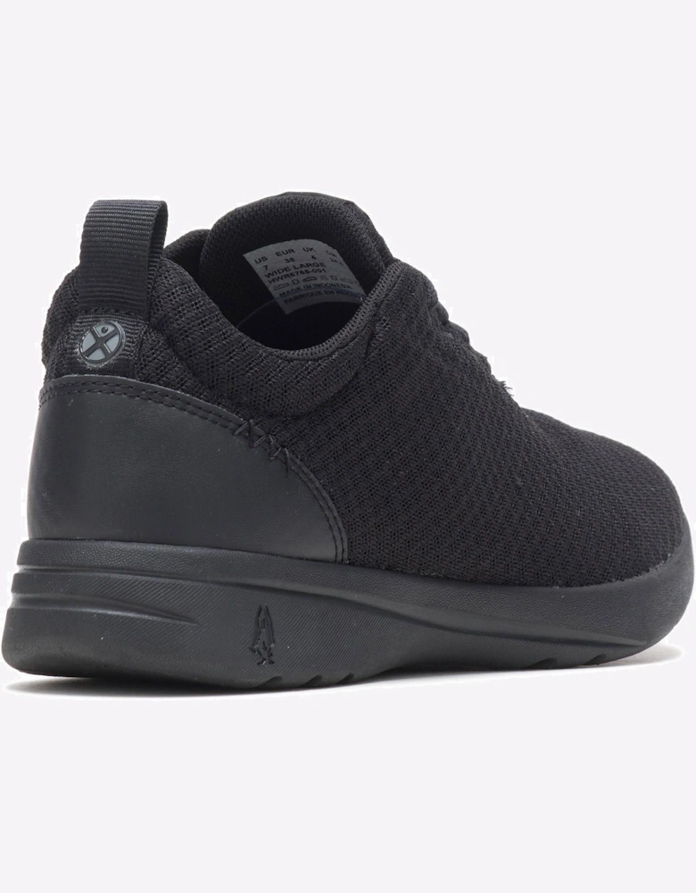 Hush Puppies Good Shoe Lace Womens Trainers Black/Black