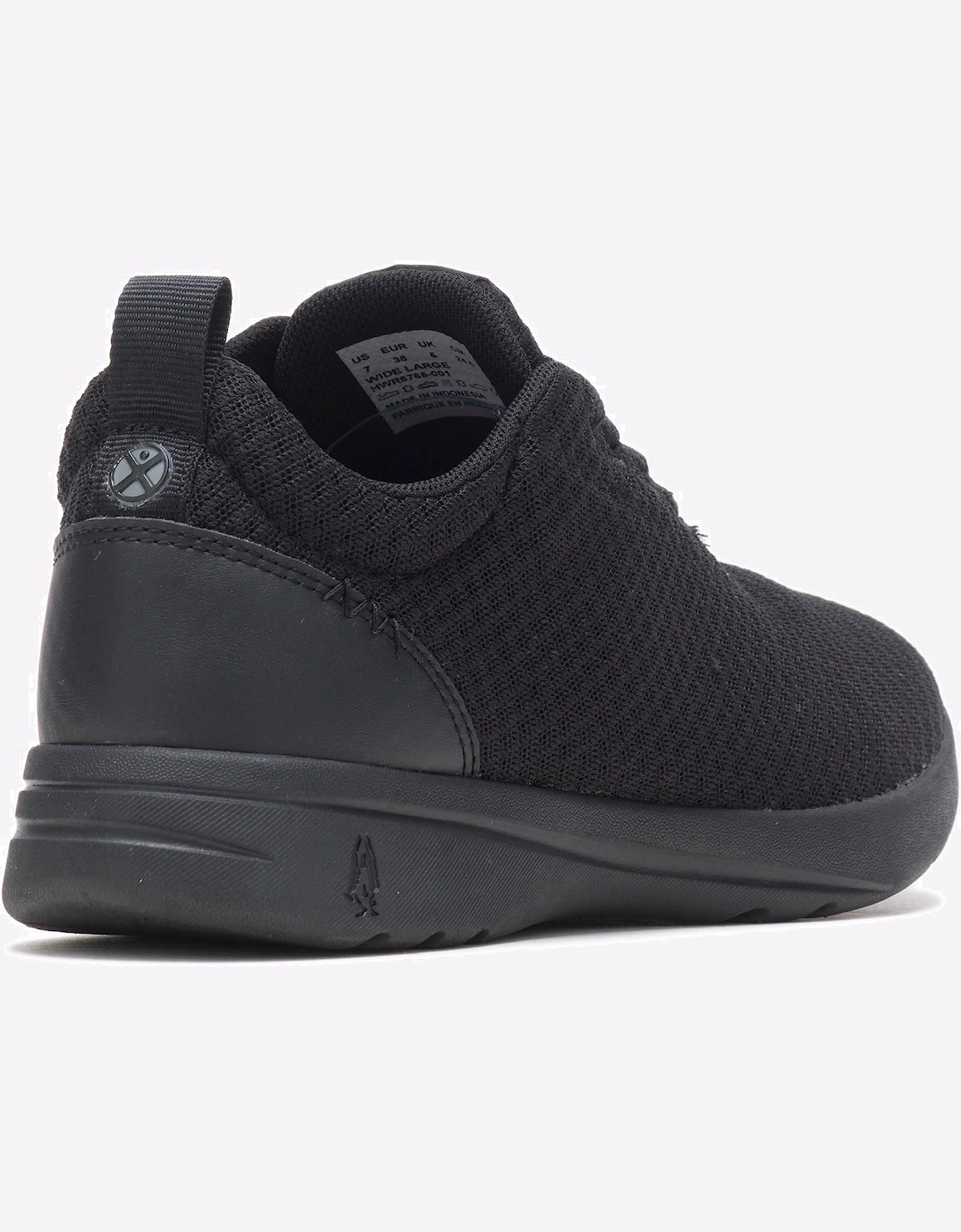 Hush Puppies Good Shoe Lace Womens Trainers Black/Black