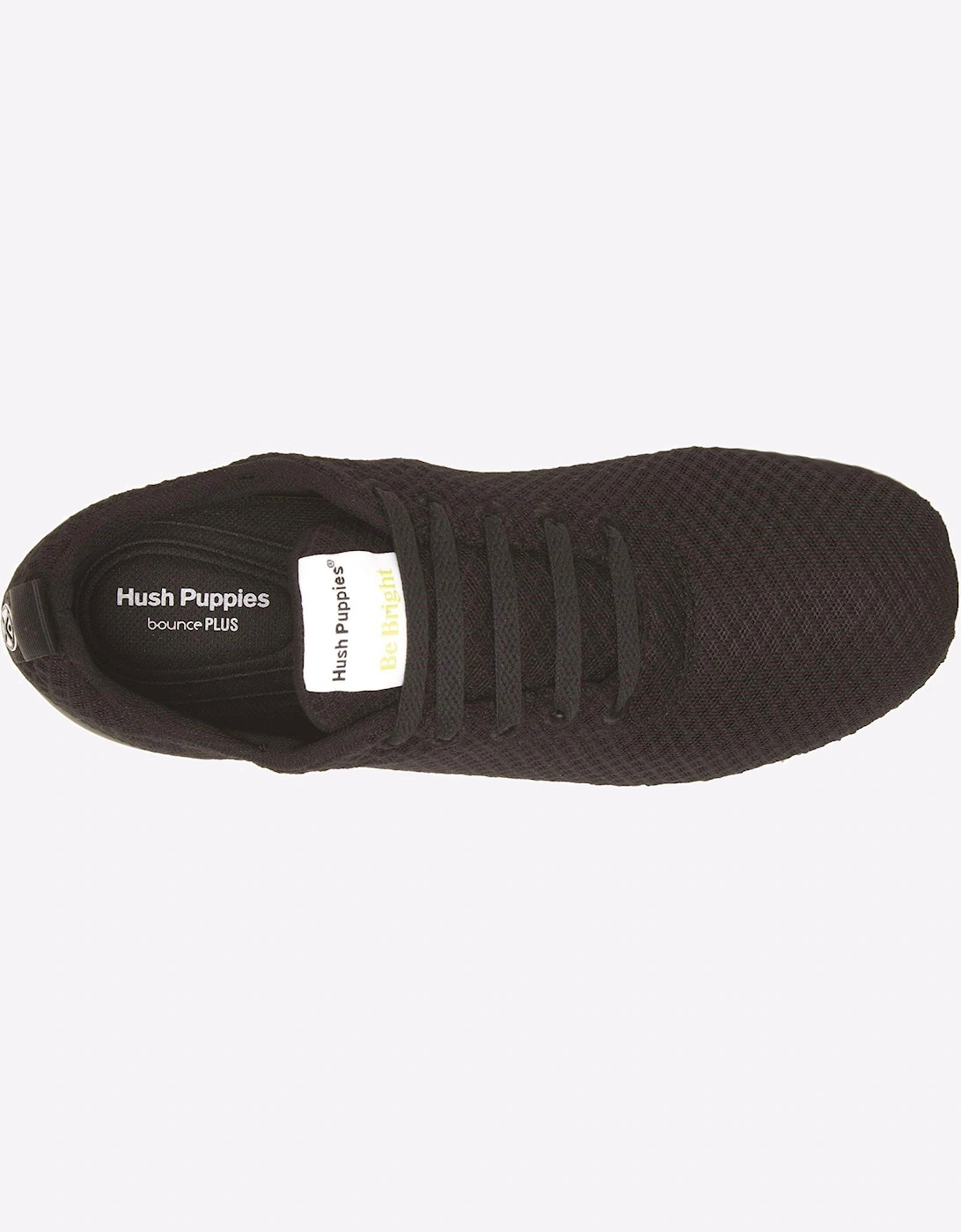 Hush Puppies Good Shoe Lace Womens Trainers Black