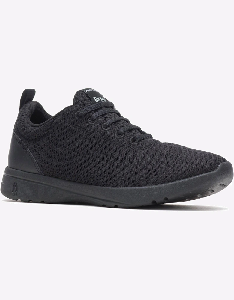 Hush Puppies Good Shoe Lace Womens Trainers Black/Black