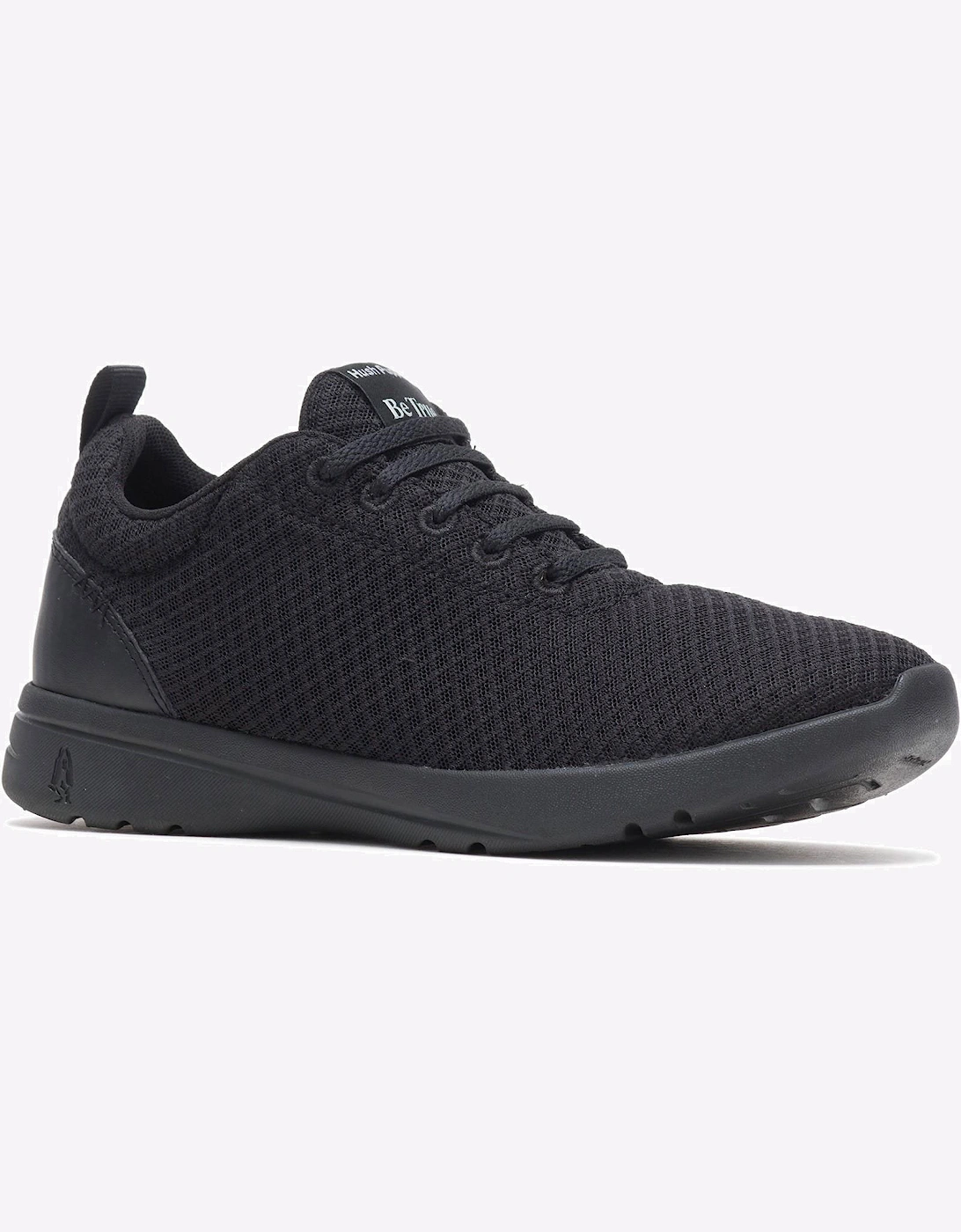 Hush Puppies Good Shoe Lace Womens Trainers Black/Black