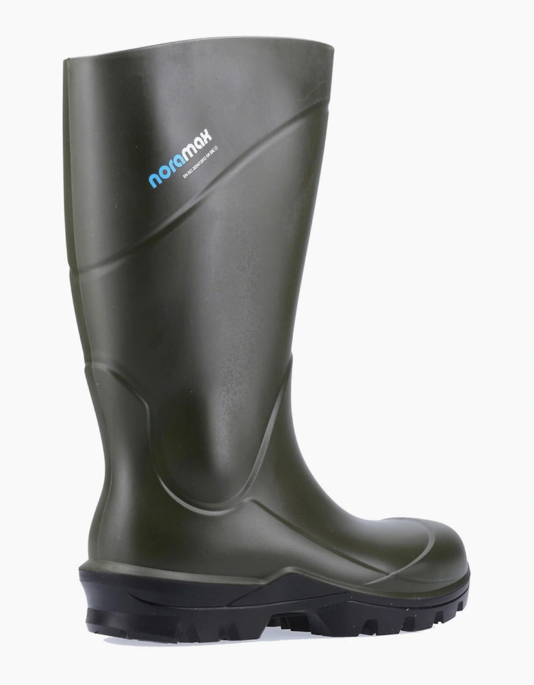 Nora Noramax Professional Unisex Wellingtons Green/Black