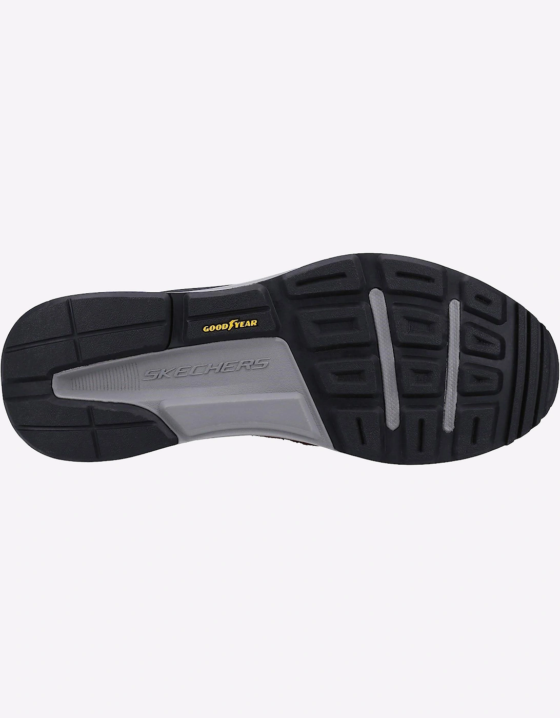 Skechers Global Memory Foam Trainers Mens Burgundy