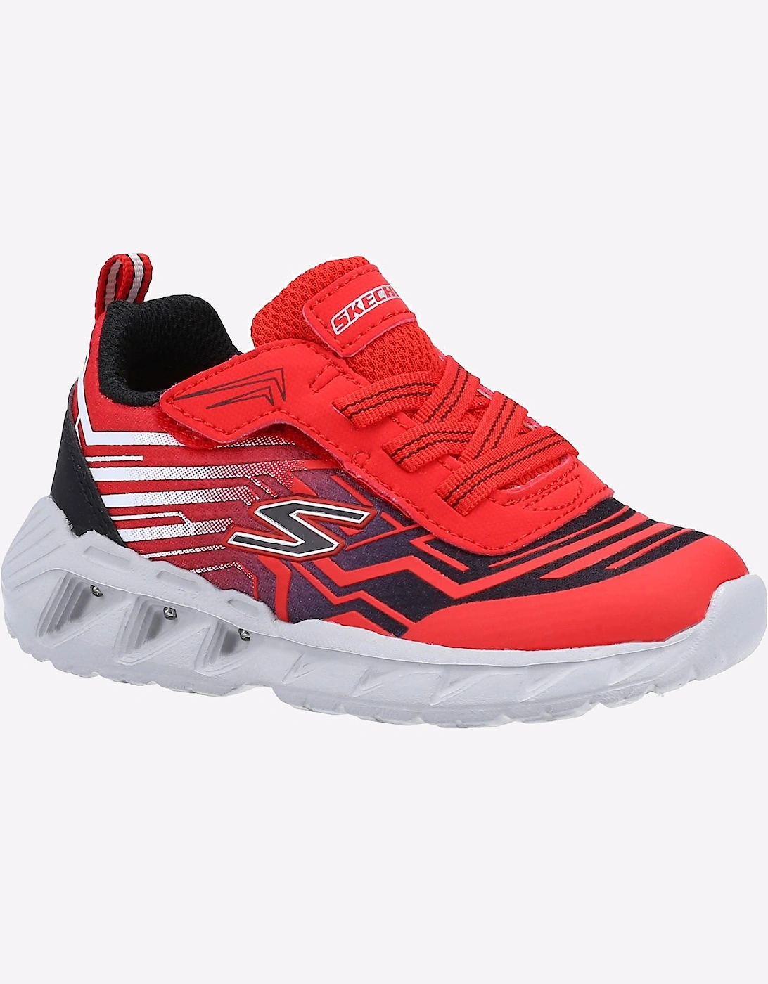 Skechers Magna-Lights Maver Shoes Infants Red/Black