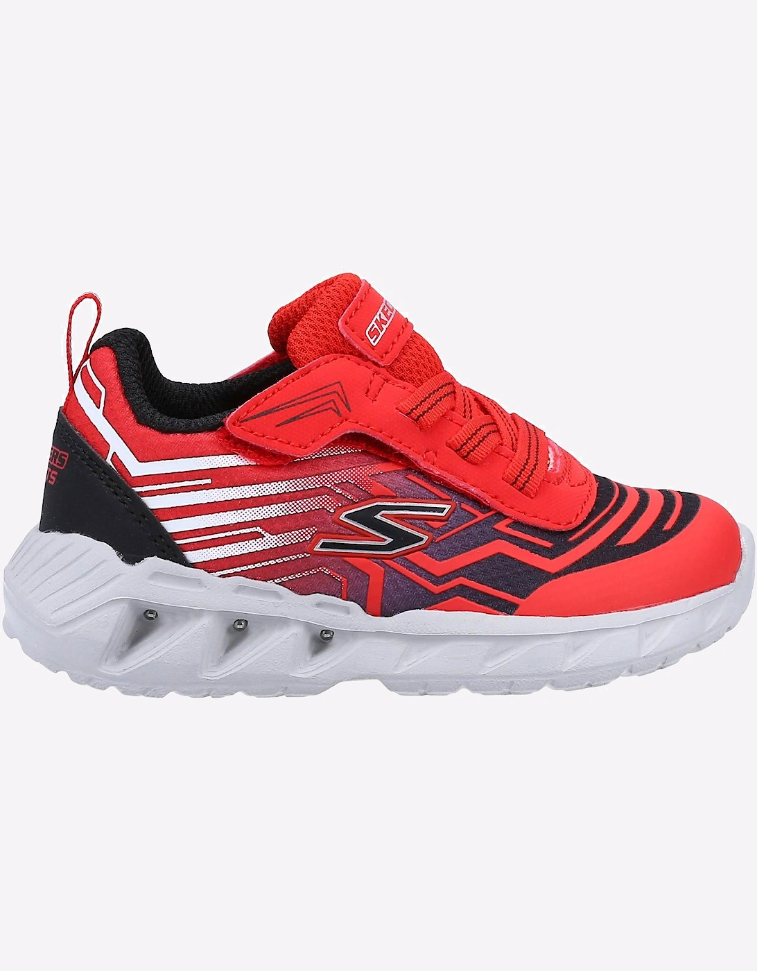 Skechers Magna-Lights Maver Shoes Infants Red/Black