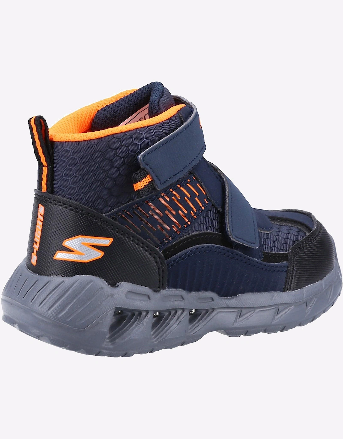Skechers S Lights: Magna-Lights Infant Navy / Black / Orange