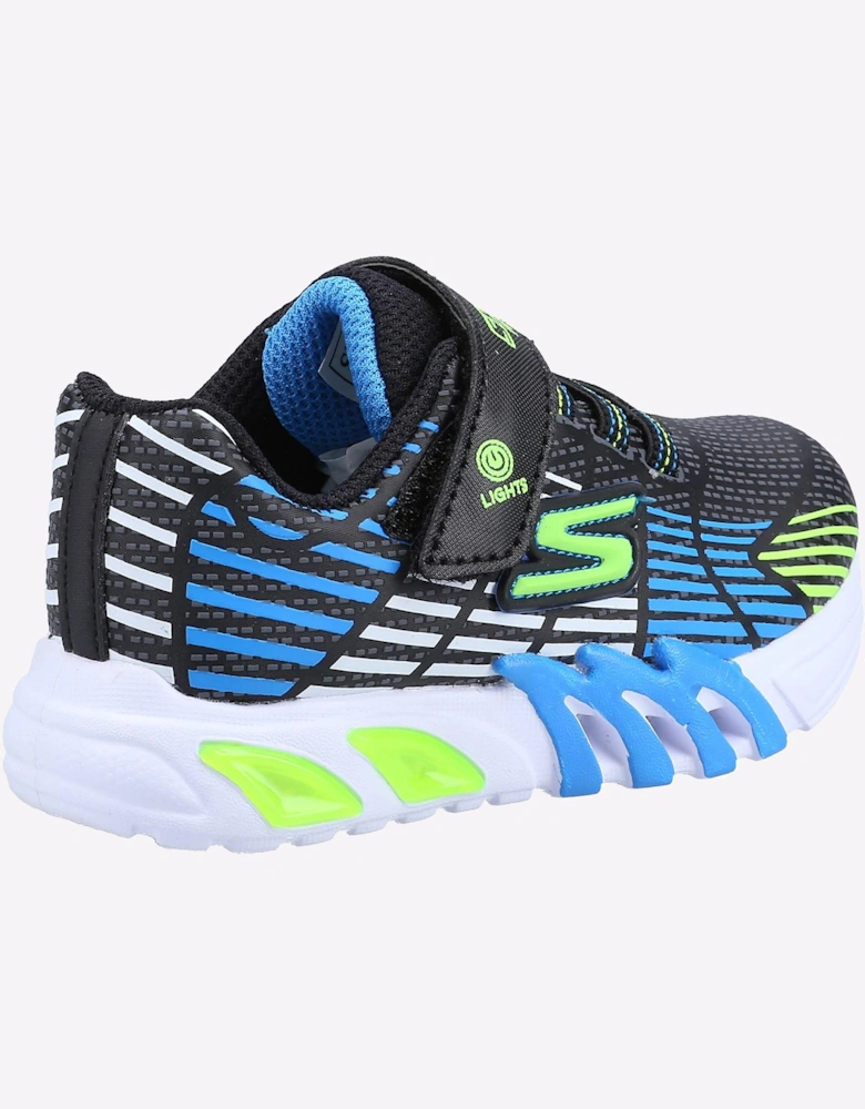 Skechers Lights: Flex-Glow Elite Trainers Infants Black/Lime