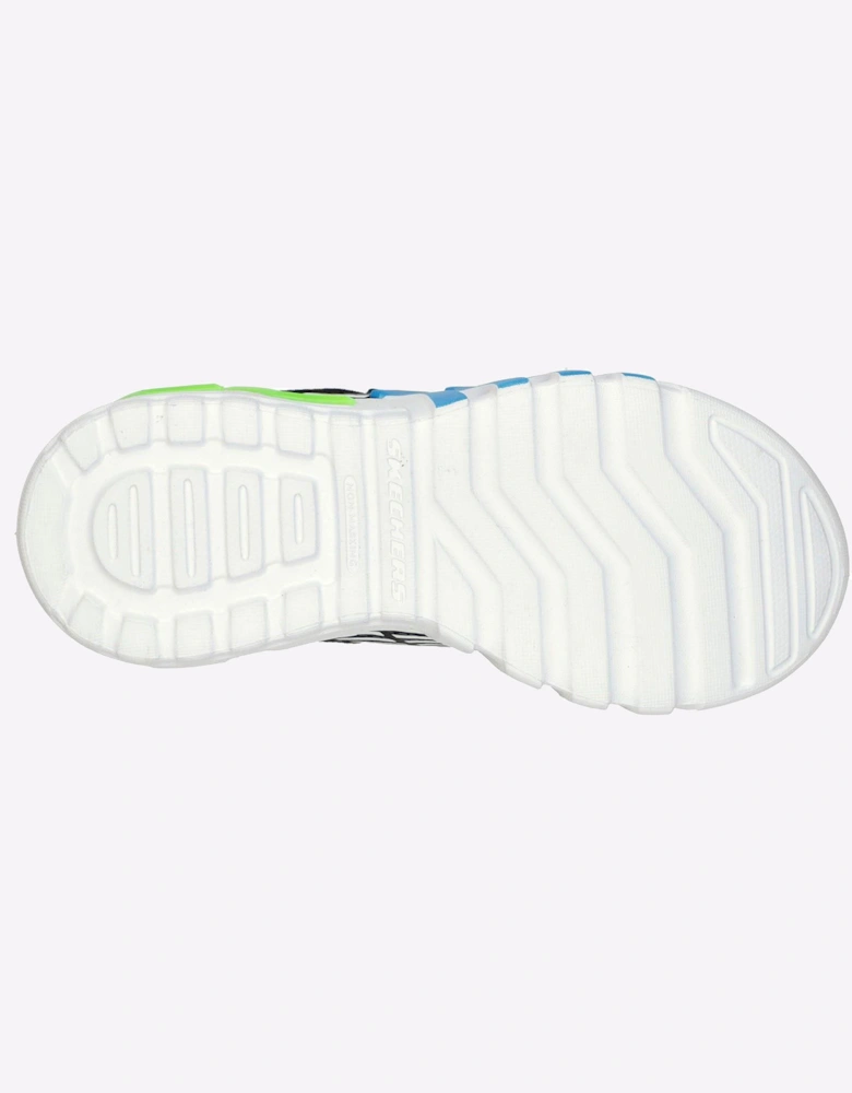 Skechers Lights: Flex-Glow Elite Trainers Infants Black/Lime