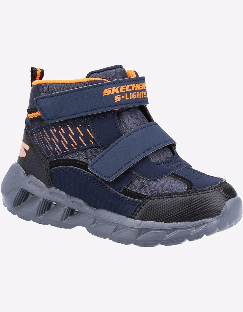 Skechers S Lights: Magna-Lights Infant Navy / Black / Orange