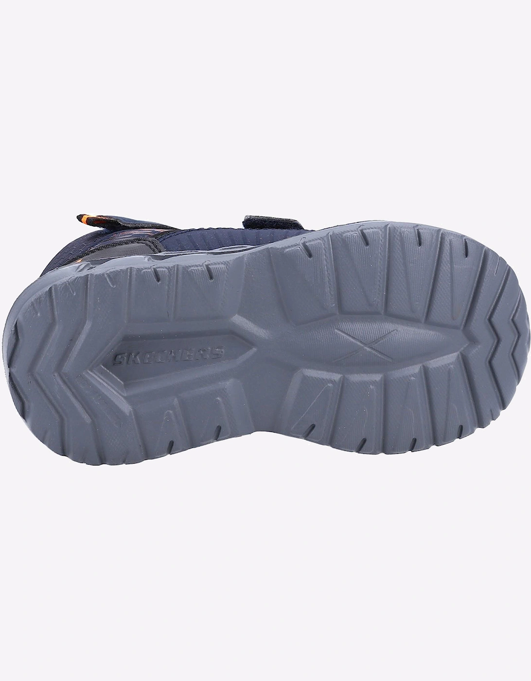 Skechers S Lights: Magna-Lights Infant Navy / Black / Orange