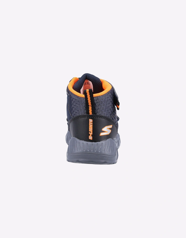 Skechers S Lights: Magna-Lights Infant Navy / Black / Orange