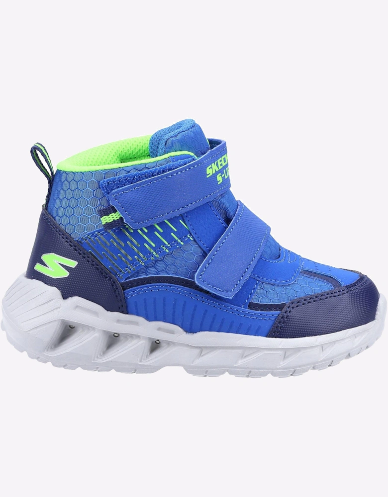 Skechers S Lights: Magna-Lights Trainers Infant Blue / Navy / Green
