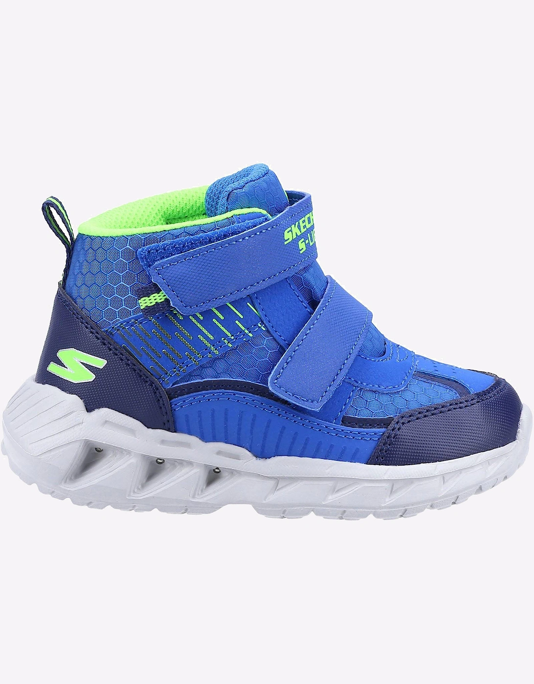 Skechers S Lights: Magna-Lights Trainers Infant Blue / Navy / Green