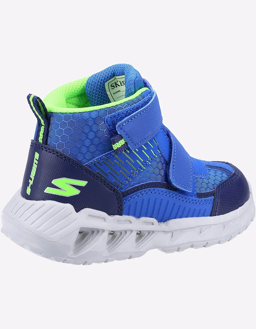 Skechers S Lights: Magna-Lights Trainers Infant Blue / Navy / Green