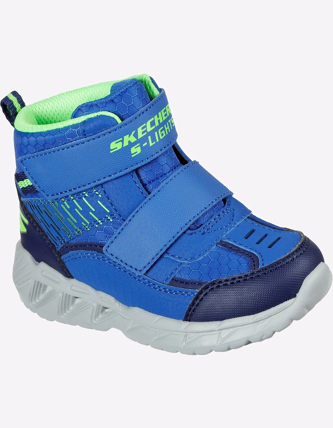 Skechers S Lights: Magna-Lights Trainers Infant Blue / Navy / Green