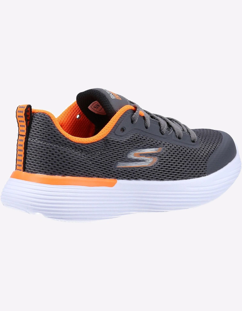 Skechers Go Run 400 V2 Memory Foam Junior Charcoal/Orange