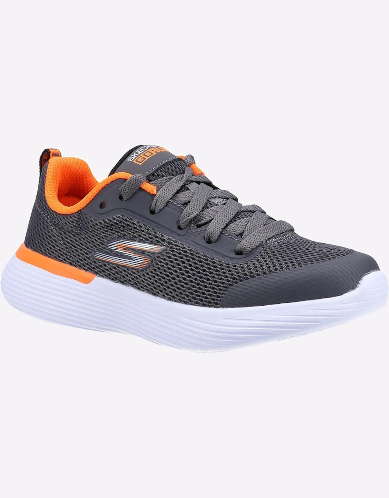 Skechers Go Run 400 V2 Memory Foam Junior Charcoal/Orange