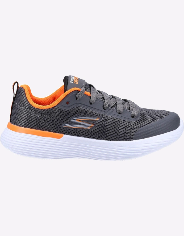 Skechers Go Run 400 V2 Memory Foam Junior Charcoal/Orange