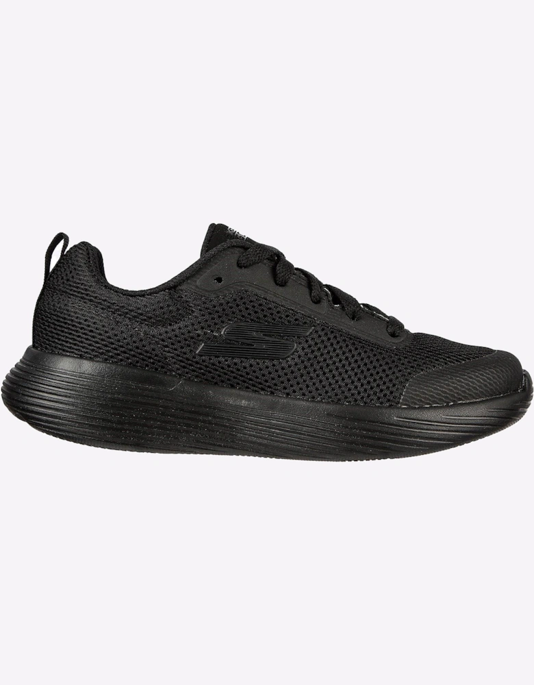 Skechers Go Run 400 V2 Memory Foam Trainers Junior Black