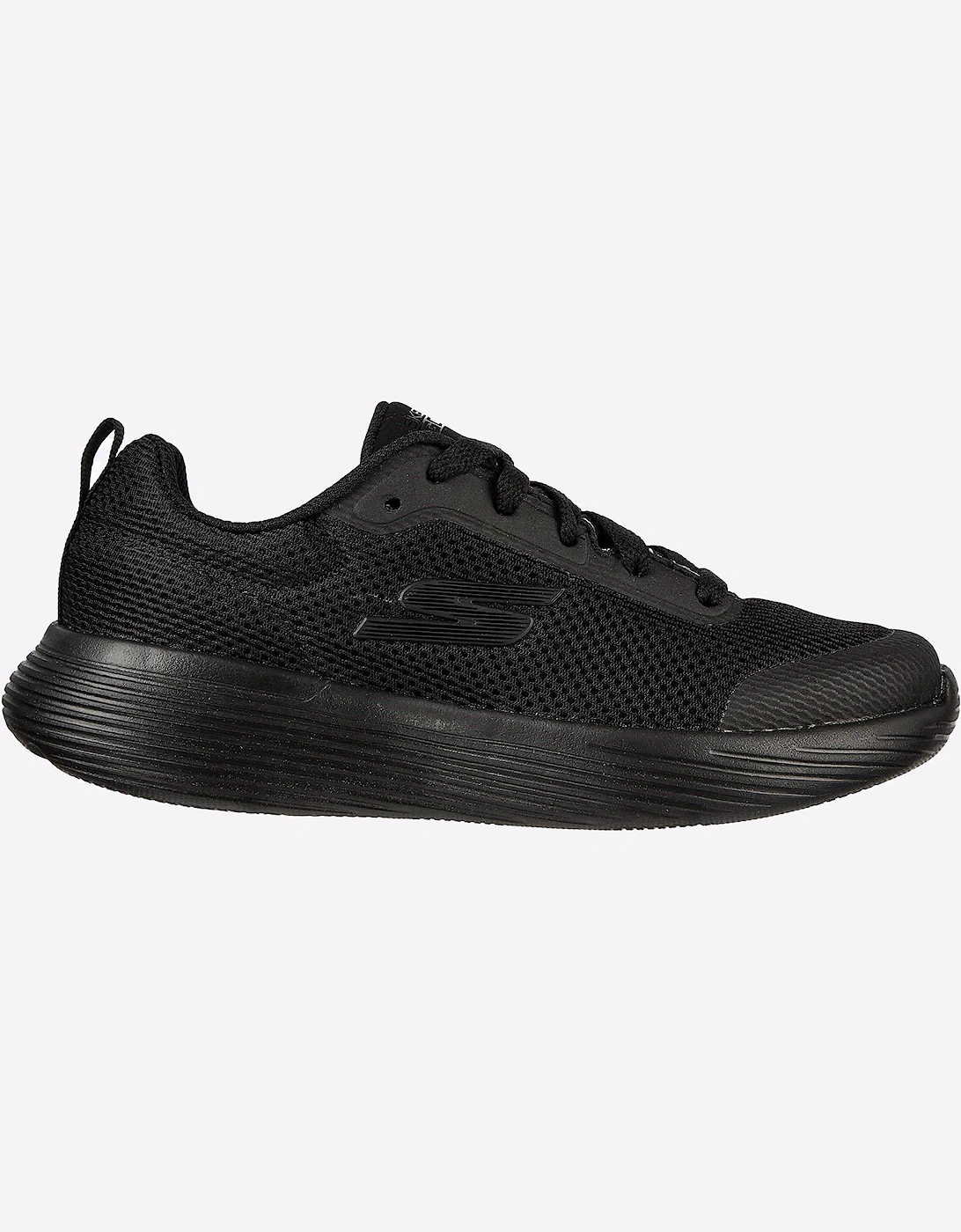 Skechers Go Run 400 V2 Memory Foam Trainers Junior Black