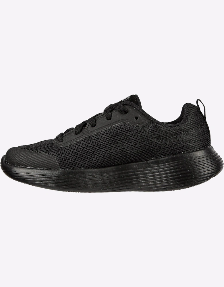 Skechers Go Run 400 V2 Memory Foam Trainers Junior Black