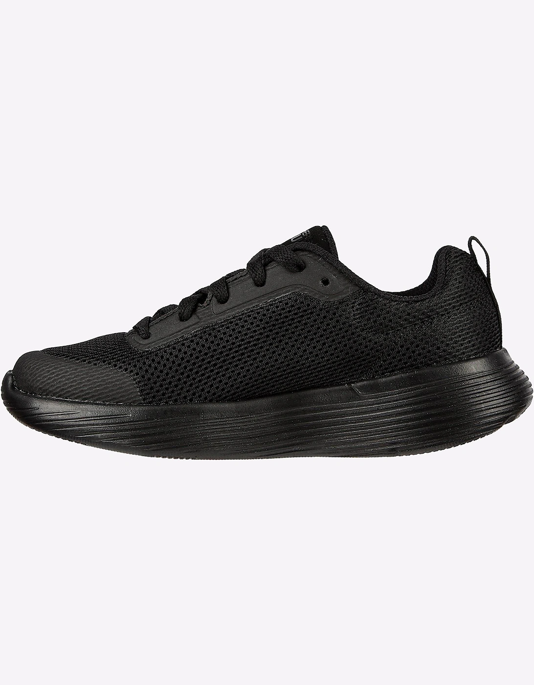 Skechers Go Run 400 V2 Memory Foam Trainers Junior Black