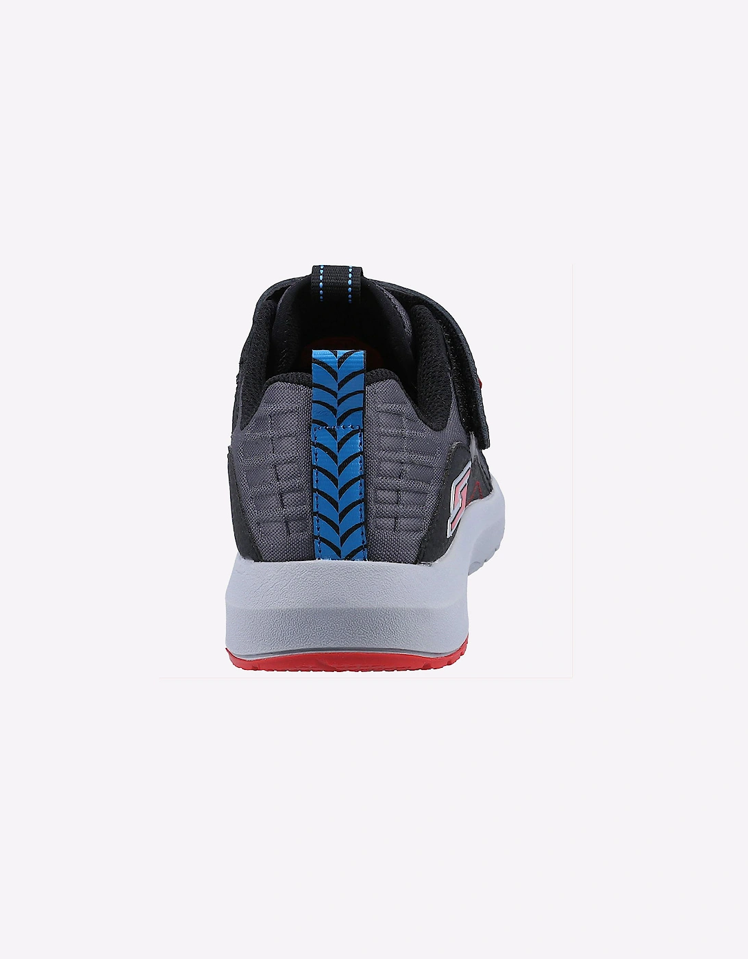 Skechers Dynamic Tread Trainers Junior Black / Grey / Red