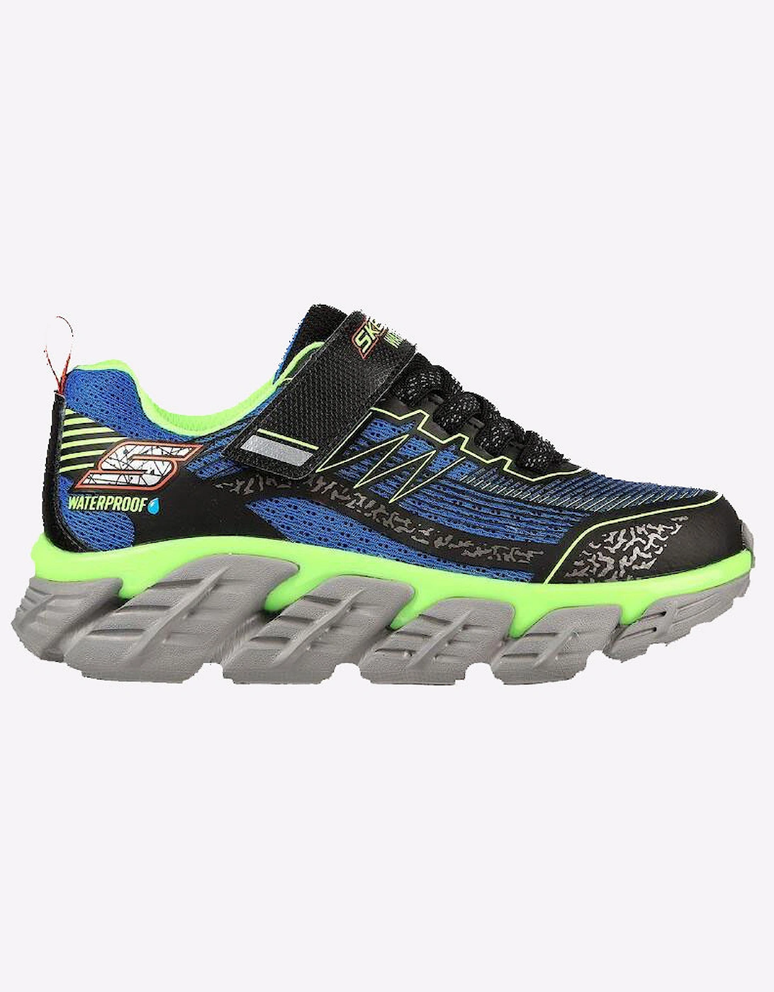 Skechers Tech-Grip Waterproof Junior Royal/Black